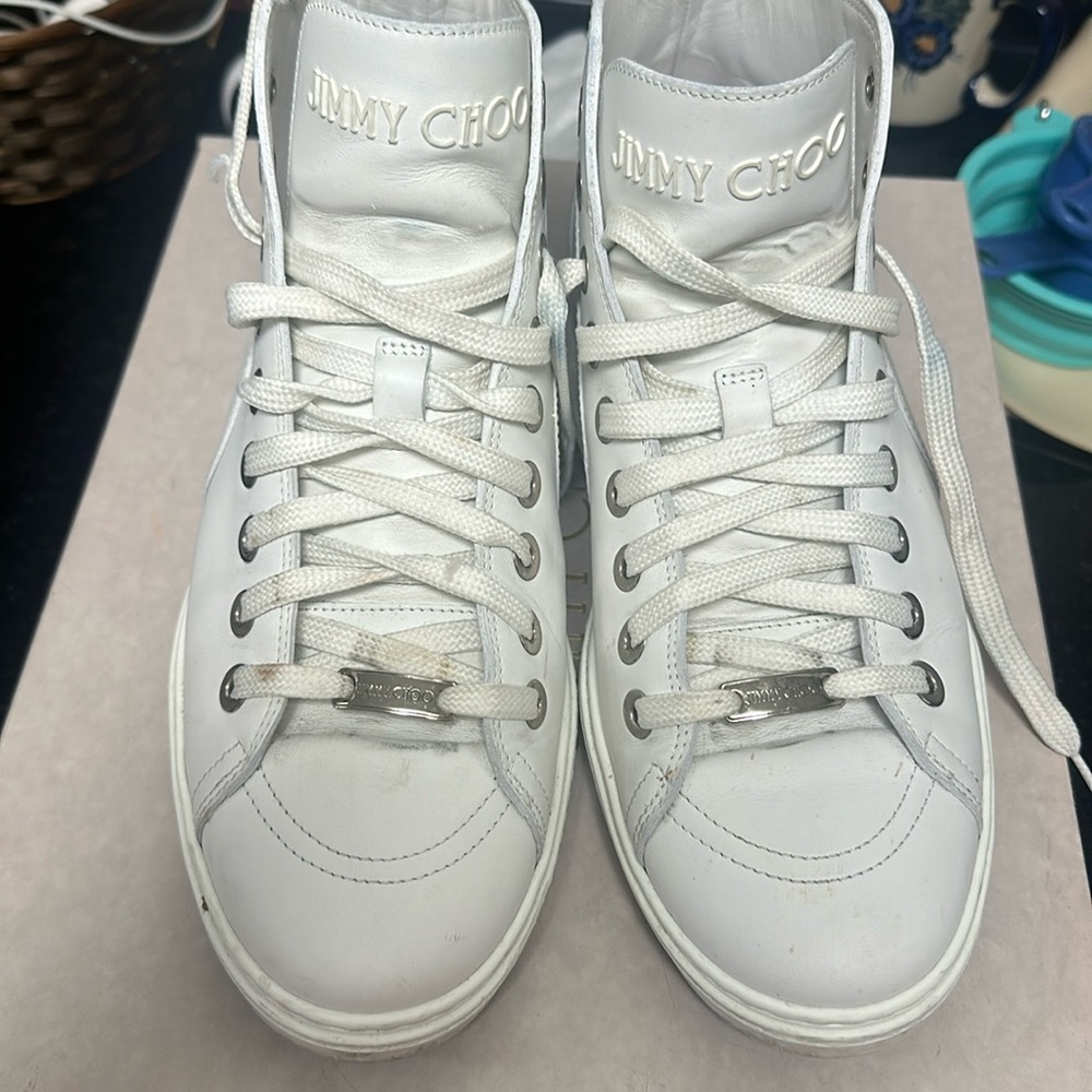 Jimmy Choo high top sneaker